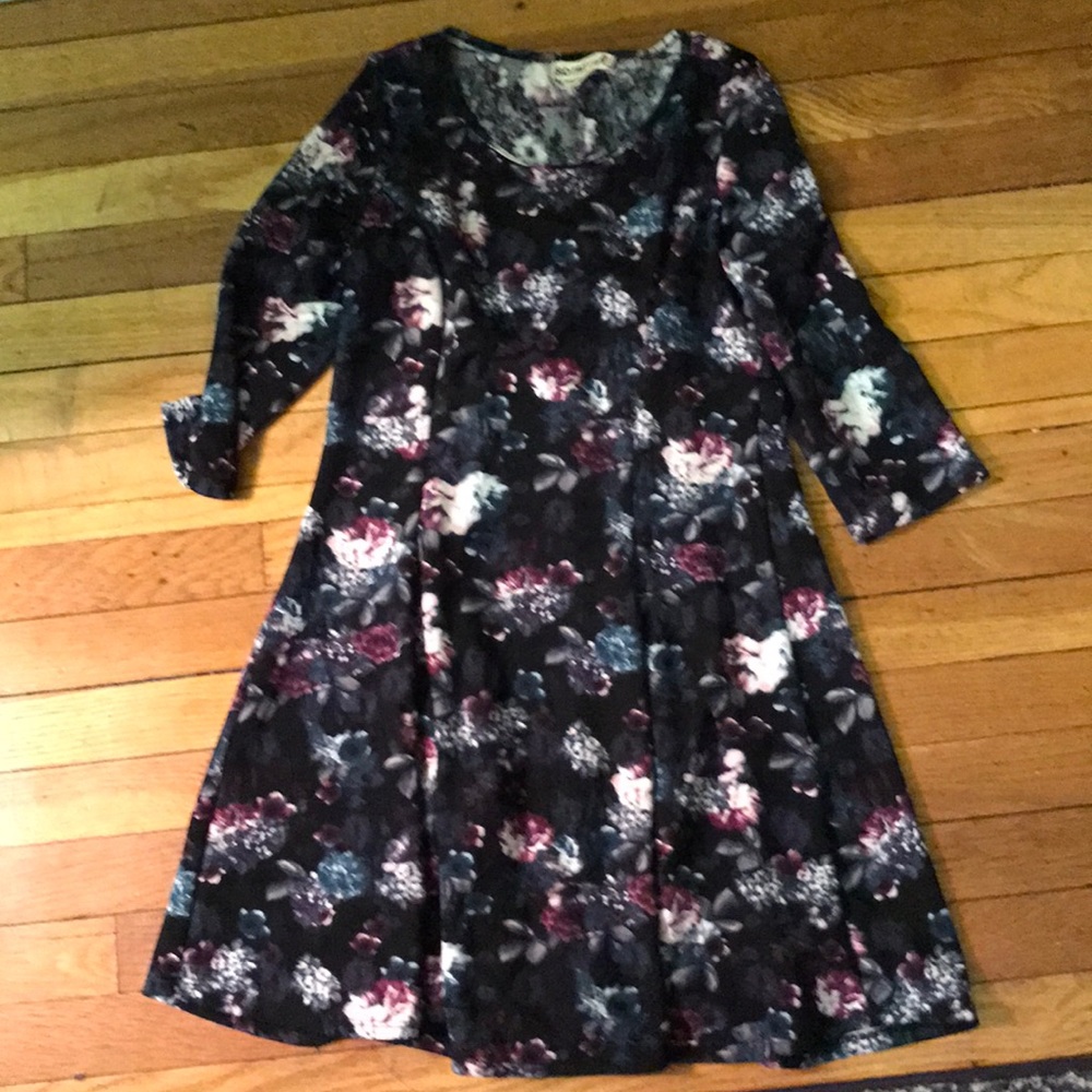 Polyester Floral Dress